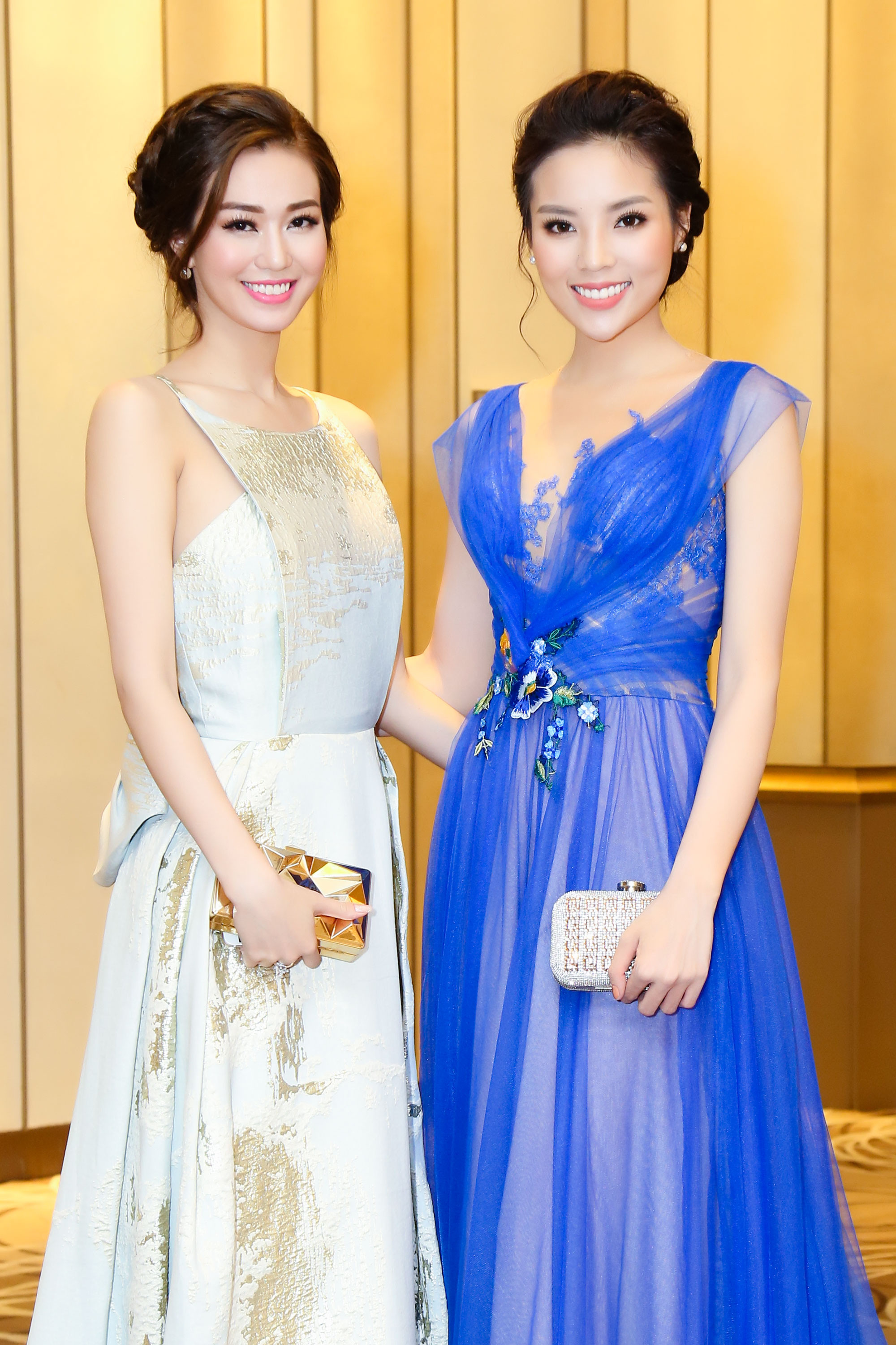 Kỳ Duyên nổi bật khi đứng cùng Khánh My