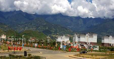 Một góc thành phố Lai Châu.