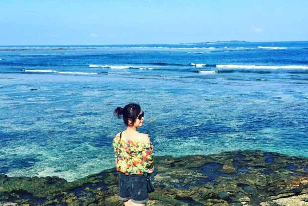 Nước biển trong xanh. Ảnh: Internet