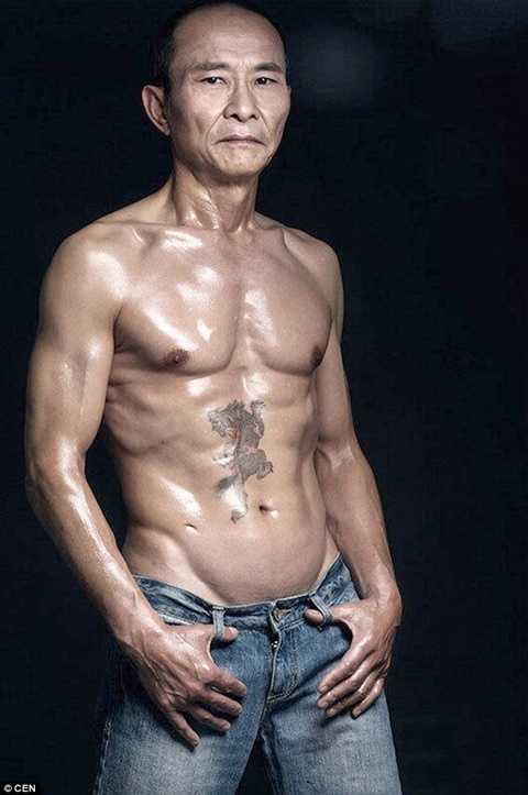 Cơ bắp đáng ngưỡng mộ của ông Lương Ngọc Tường