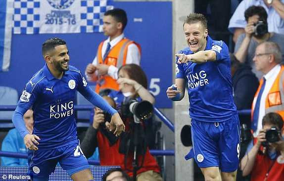 Cặp bài trùng Mahrez-Vardy