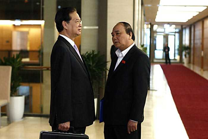 Nguyễn Tấn Dũng, Nguyễn Xuân Phúc