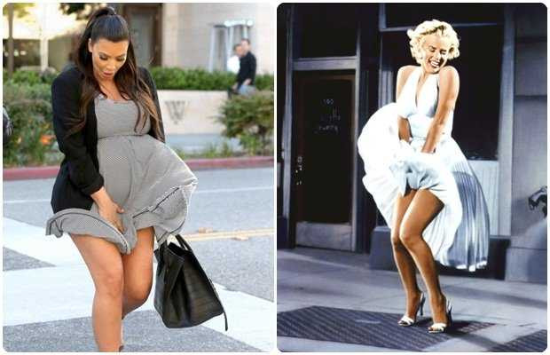 Loạt pha tốc váy gợi nhớ 'bom sex' Marilyn Monroe