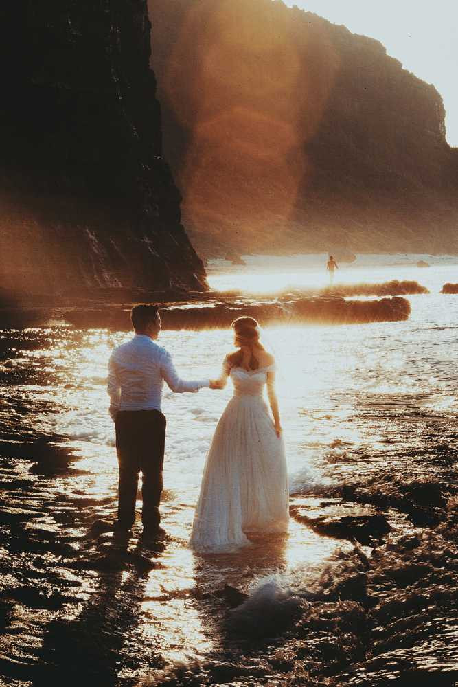 Lý Sơn tuyệt đẹp qua ảnh cưới của cặp đôi Hà thành