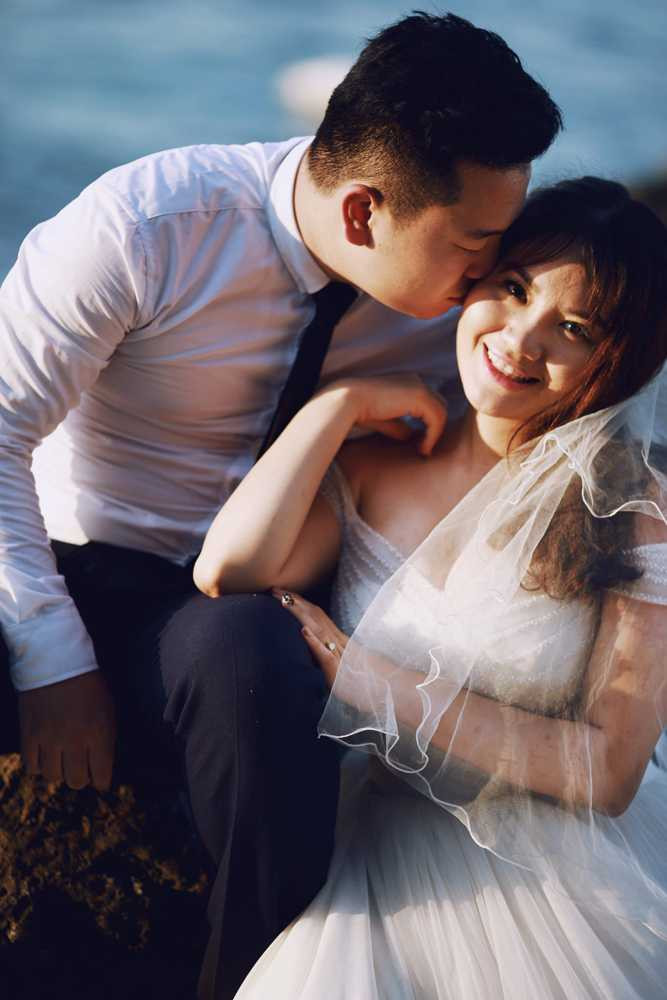 Lý Sơn tuyệt đẹp qua ảnh cưới của cặp đôi Hà thành