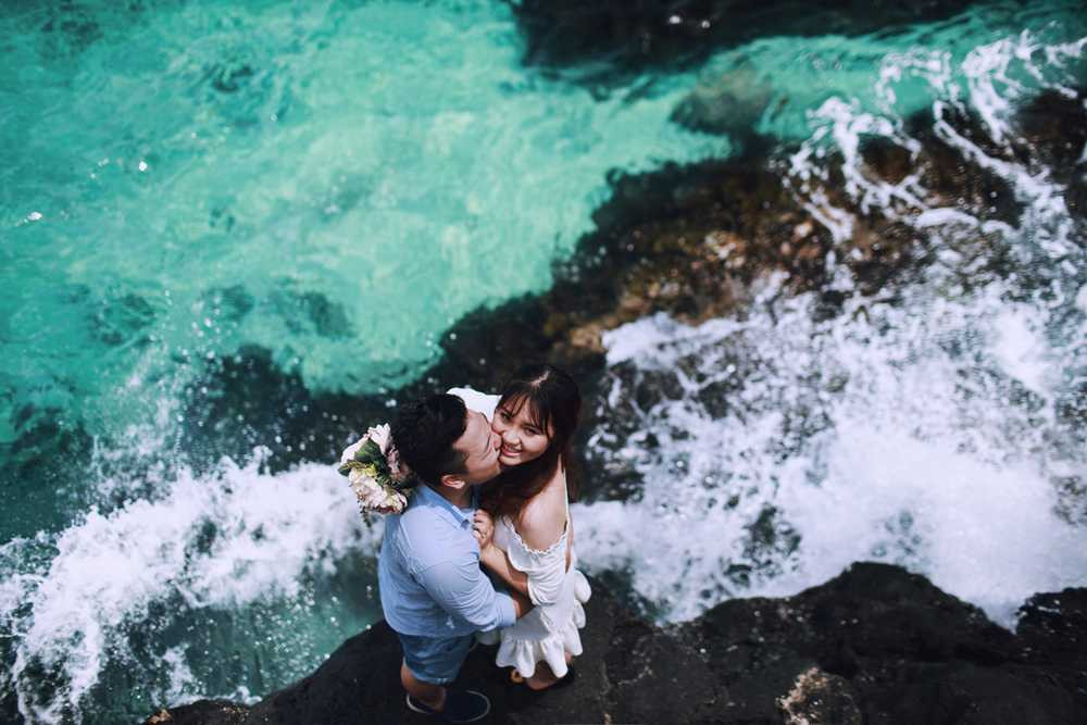 Lý Sơn tuyệt đẹp qua ảnh cưới của cặp đôi Hà thành