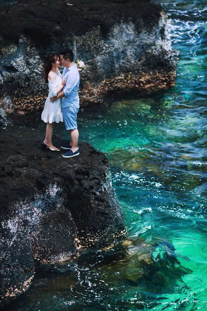 Lý Sơn tuyệt đẹp qua ảnh cưới của cặp đôi Hà thành