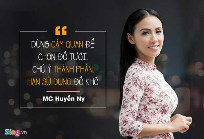 Cách lựa chọn thực phẩm của các MC