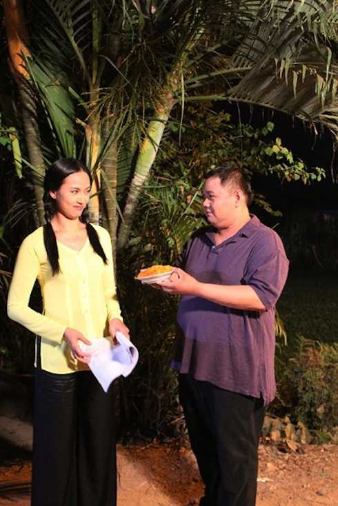 Minh Béo trong phim truyền hình Lý bông mai.