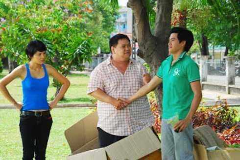 Minh Béo trong phim Vũ điệu tình yêu.