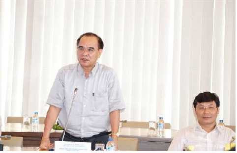 Ông Cao Duy Hải - Tổng giám đốc - Thành viên Hội đồng thành viên phát biểu tại buổi lễ. Ông Cao Duy Hải - Tổng giám đốc - Thành viên Hội đồng thành viên phát biểu tại buổi lễ.