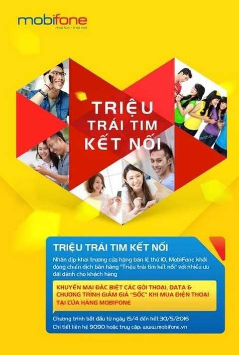 MobiFone tung chiến dịch 'Triệu trái tim kết nối'