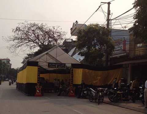 Gia đình tổ chức tang lễ cho anh Cường