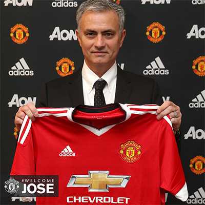 Man Utd là đội bóng thứ bảy trong sự nghiệp cầm quân của Mourinho, sau Benfica, Uniao Leira, Porto, Chelsea (hai nhiệm kỳ), Inter, Real Madrid