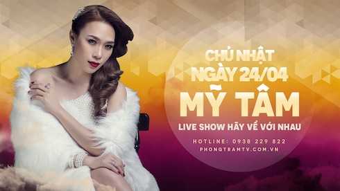 Mỹ Tâm tổ chức đêm nhạc "Hãy về với nhau". 