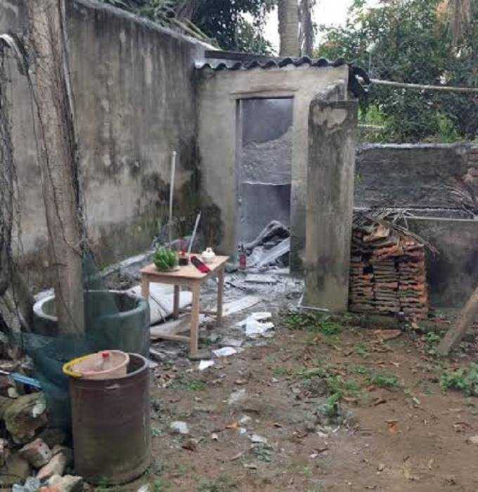 Hiện trường vụ cháy