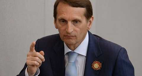 Chủ tịch Duma Quốc gia Nga ông Sergei Naryshkin Chủ tịch Duma Quốc gia Nga ông Sergei Naryshkin
