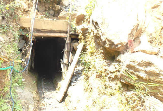 Căn hầm nơi xảy ra sự việc.