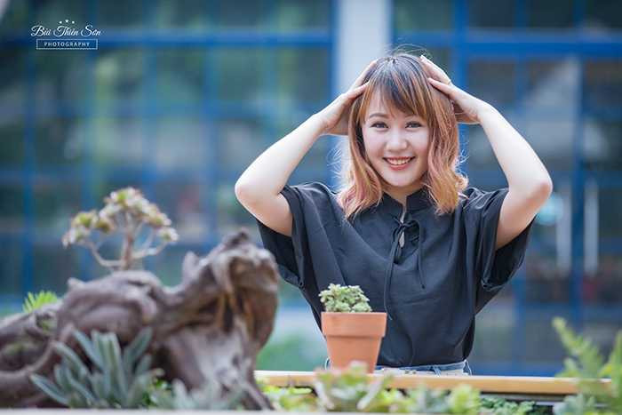 Ngất ngây trước nụ cười tỏa nắng của hot girl Bắc Giang