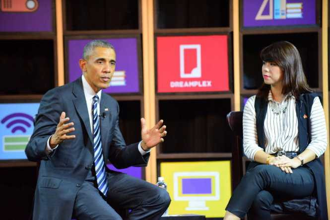 Lê Hoàng Uyên Vy, giám đốc quản lý tại Adayroi.com - Ảnh: Thuận Thắng