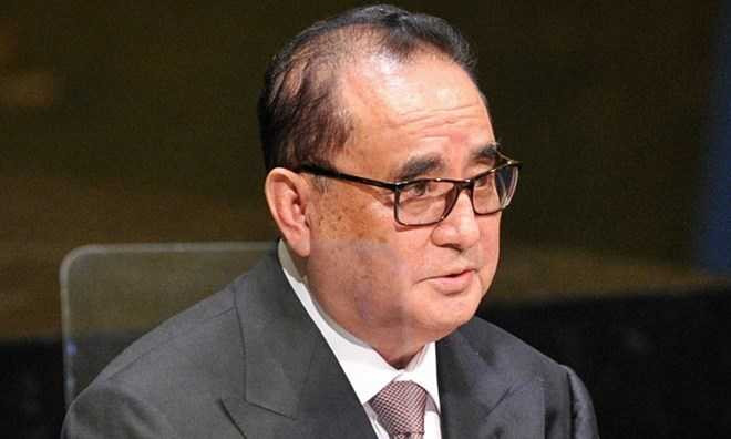 Ngoại trưởng Triều Tiên Ri Su Yong