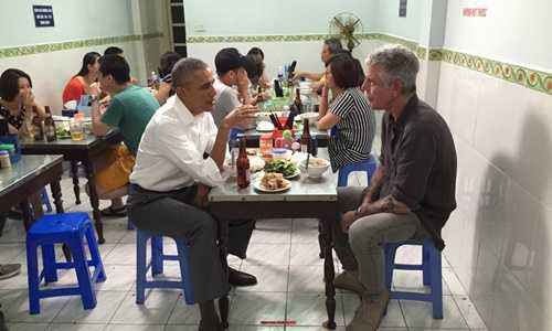 Người Trung Quốc không tin vào bữa bún chả 6$ của ông Obama.