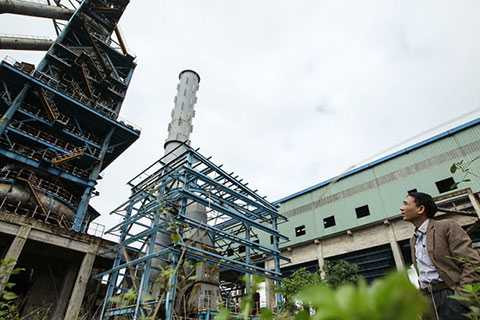 Dự án ngàn tỷ gang thép Thái Nguyên đắp chiếu góp phần làm giảm tiến trình CNH-HĐH