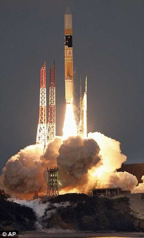 Vệ tinh Hitomi phóng vào không gian Vệ tinh Hitomi phóng vào không gian