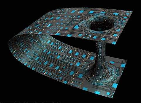 Những hố đen siêu lớn ỏa ra từ trường cực mạnh, ảnh hưởng tiêu cực tới thuộc tính của vật chất tối. Ảnh Dailymail Những hố đen siêu lớn ỏa ra từ trường cực mạnh, ảnh hưởng tiêu cực tới thuộc tính của vật chất tối. Ảnh Dailymail