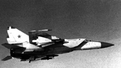  Một chiếc MiG-25 của Không quân Nga
