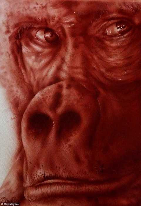  Các động vật, sinh vật trong trí tưởng tượng được Mayers hiện thực hóa bằng ngòi bút và máu của chính mình