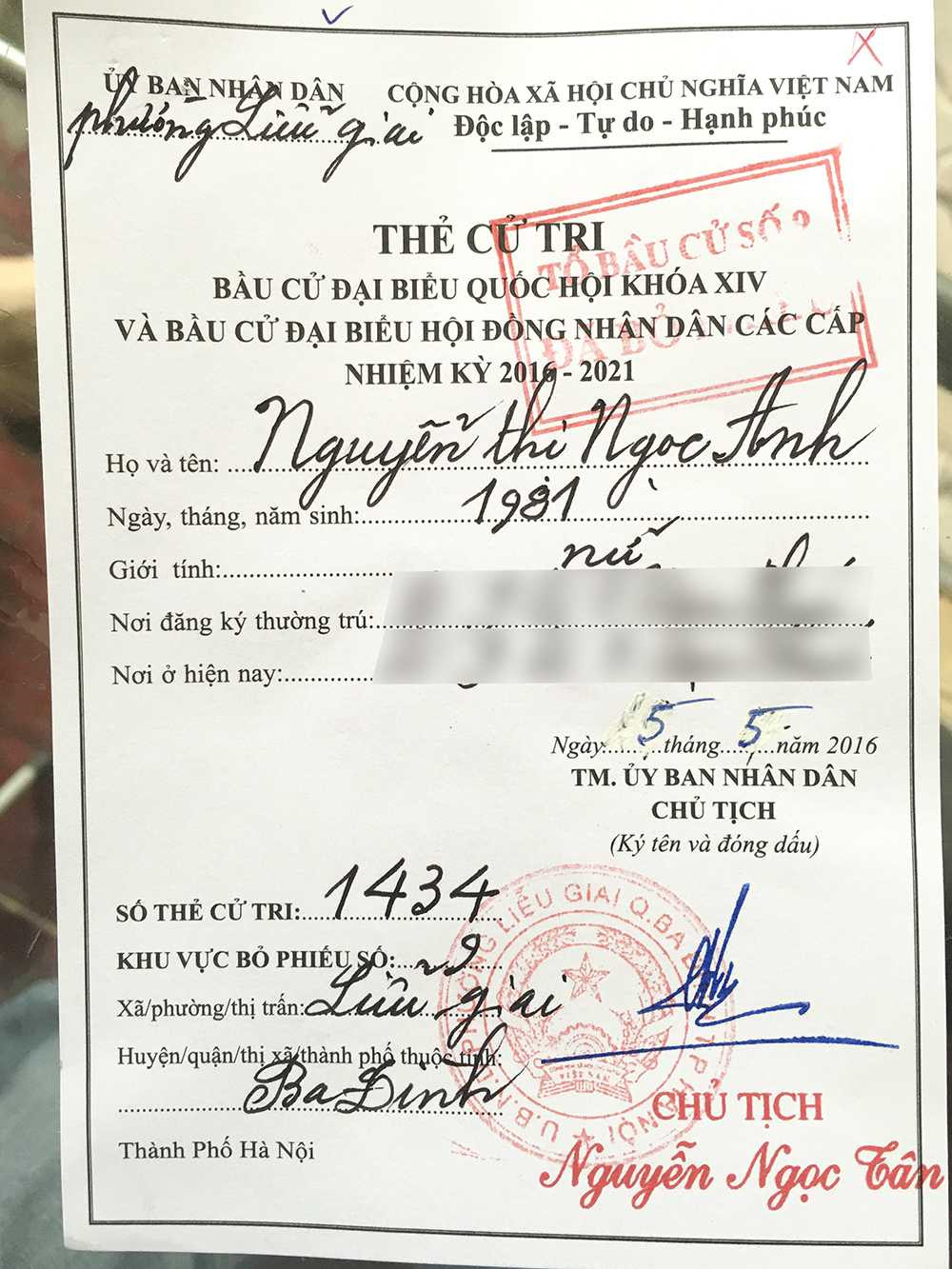 Nữ ca sĩ xinh đẹp mong muốn bầu chọn cho đại biểu nữ ưu tú