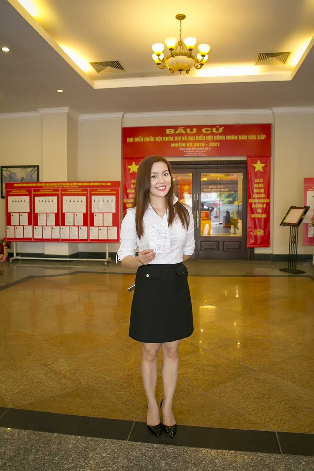 Nữ ca sĩ xinh đẹp mong muốn bầu chọn cho đại biểu nữ ưu tú