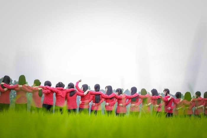 Bộ ảnh kỷ yếu của học sinh Bắc Giang