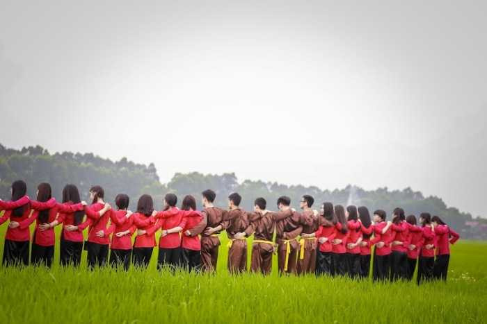 Bộ ảnh kỷ yếu của học sinh Bắc Giang