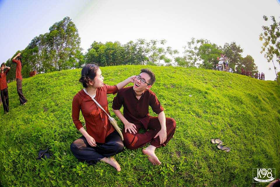 Bộ ảnh kỷ yếu “nông thôn” độc, lạ của học sinh Bắc Giang