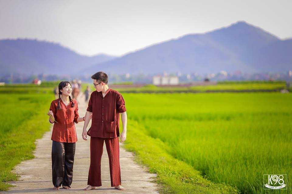 Bộ ảnh kỷ yếu “nông thôn” độc, lạ của học sinh Bắc Giang