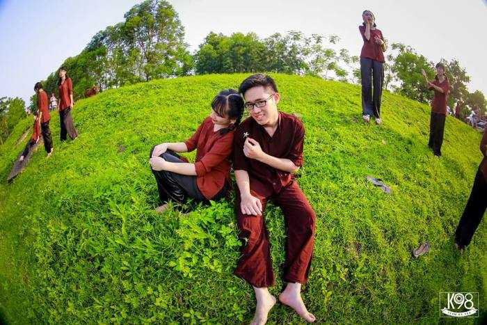 Bộ ảnh kỷ yếu “nông thôn” độc, lạ của học sinh Bắc Giang