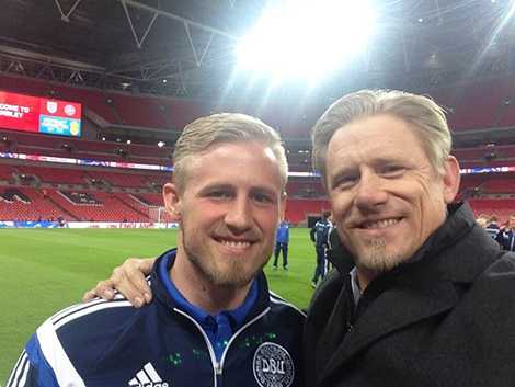 Kasper và cha, Peter Schmeichel