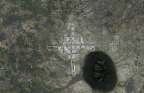 Gần đây, các nhà khoa học đã tìm thấy một biểu tượng bí ẩn trong khu căn cứ Area 51. Ảnh The Sun Gần đây, các nhà khoa học đã tìm thấy một biểu tượng bí ẩn trong khu căn cứ Area 51. Ảnh The Sun