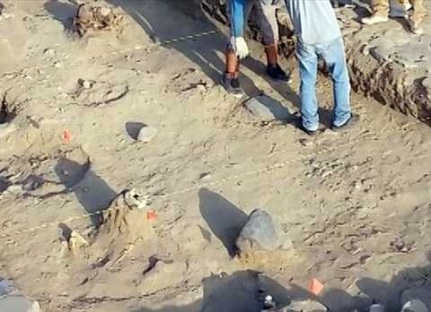 Các nhà khảo cổ cho rằng còn rất nhiều ngôi mộ khác trong khu vực Trujillo. Ảnh Dailymail