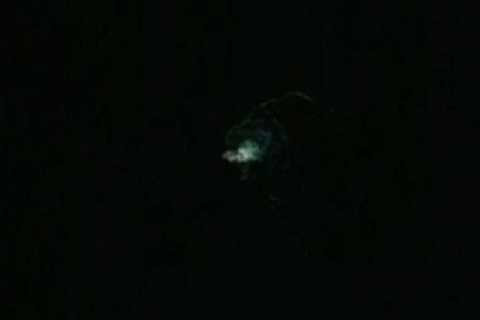 Phát hiện UFO phát sáng ngoài bờ biển Nam Cực. Ảnh The Mirror