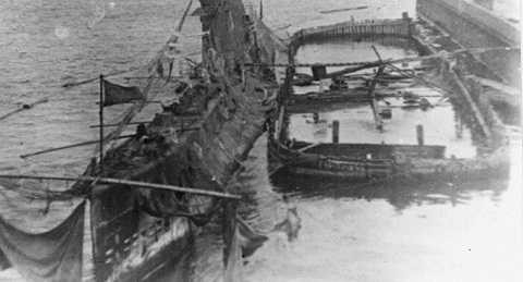 Xác con tàu được phát hiện ở đảo Vaindloo, ngoài khơi bờ biển Estonia.