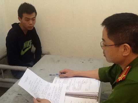 Hoàng Văn Công tại cơ quan điều tra