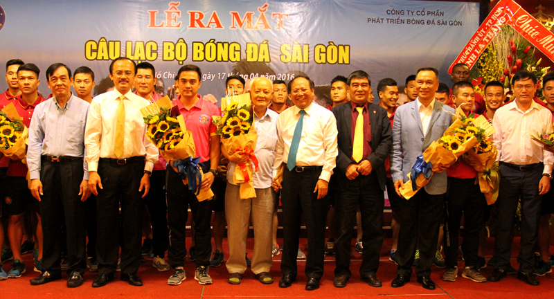 CLB Sài Gòn được kì vọng sẽ giúp bóng đá TP.HCM phát triển đúng vời tiềm năng vốn có