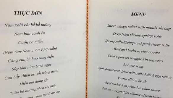 9 món ăn thết đãi đậm đà hương vị Việt Nam