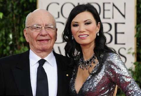 Trùm truyền thông Rupert Murdoch và vợ cũ, Wendi Deng