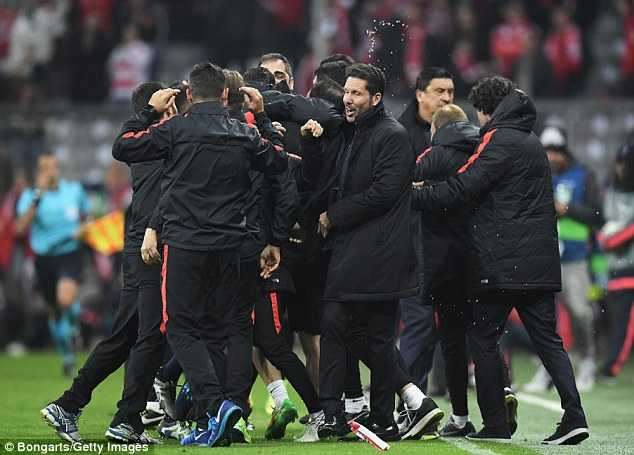 Atletico Madrid vào chơi chung kết Champions 2015-16