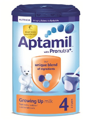 Ảnh 1: Sữa Aptamil Anh tốt cho sự phát triển của trẻ
