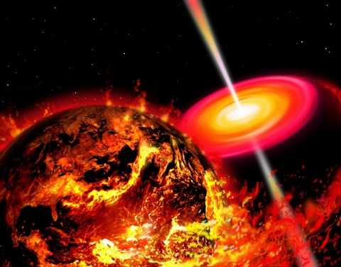 Hành tinh bí mật đang lăm le tiêu diệt Trái đất. Ảnh The Sun
